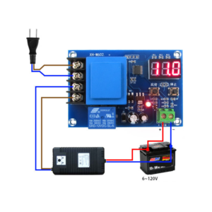 M633 Battery Charging Controller with Protection for the 230 VAC Power Supply (for 3.7 - 120 V Battery)