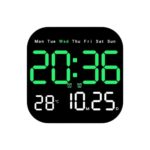 ساعة الحائط المضيئة الذكية