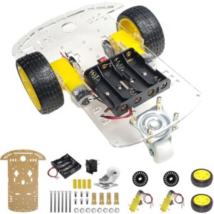 لهيكل السيارة الذكية (2WD Robot Chassis)