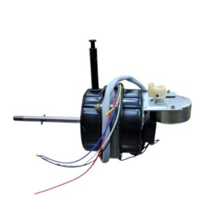 This is an electric fan motor.It is also known as a floor fan motor, stand fan motor, or desk fan replacement motor.مؤسسة الغانم